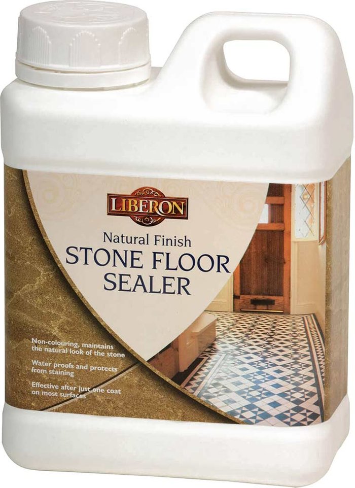 Tooled Up | Liberon Liberon Natural Finish Stone Floor Sealer 1l Liberon Liberon Natural Finish Stone Floor Sealer 1l