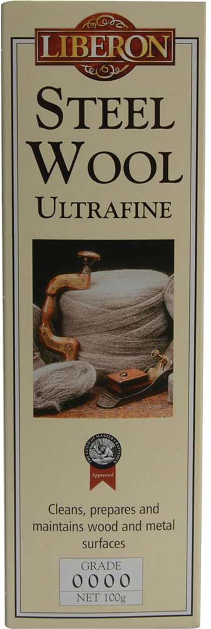 Tooled Up | Liberon Liberon Steel Wire Wool 0000 Super Fine 100g Liberon Liberon Steel Wire Wool 0000 Super Fine 100g