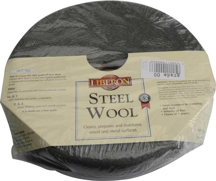 Tooled Up | Liberon Liberon Steel Wire Wool 00 1kg Liberon Liberon Steel Wire Wool 00 1kg