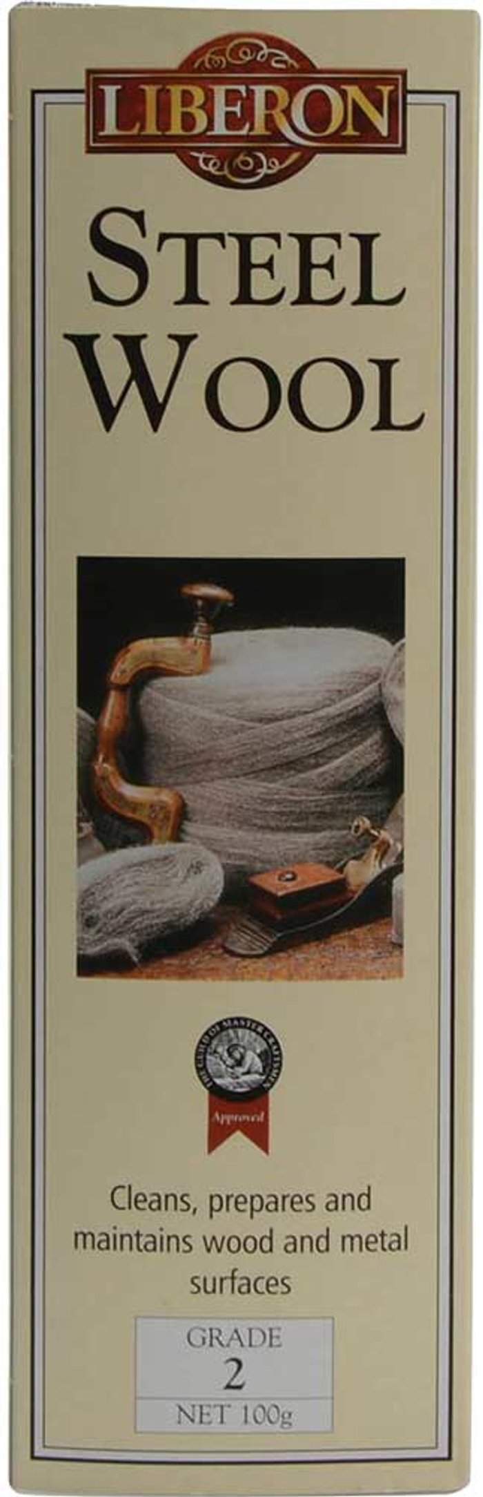 Tooled Up | Liberon Liberon Steel Wire Wool 2 100g Liberon Liberon Steel Wire Wool 2 100g