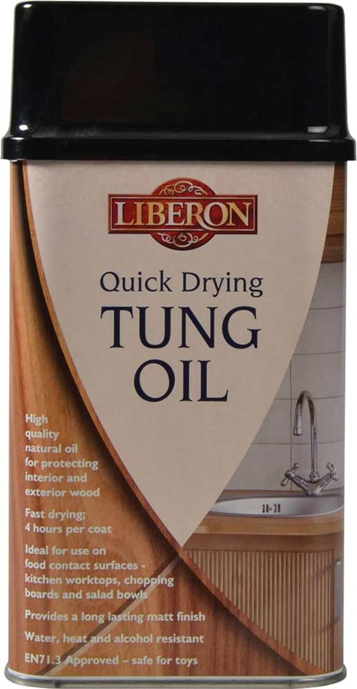 Tooled Up | Liberon Liberon Quick Drying Tung Oil 500ml Liberon Liberon Quick Drying Tung Oil 500ml