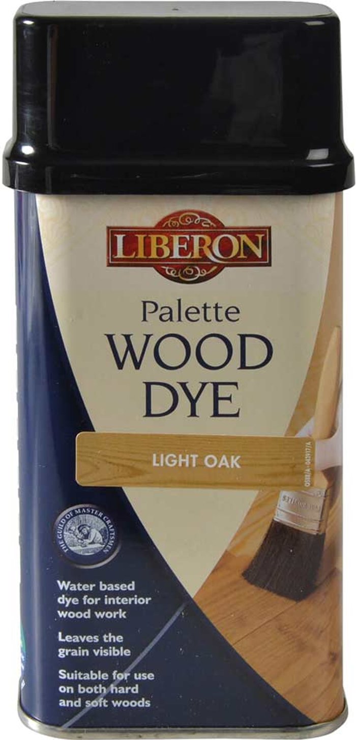 Tooled Up | Liberon Liberon Palette Wood Dye Light Oak 250ml Liberon Liberon Palette Wood Dye Light Oak 250ml