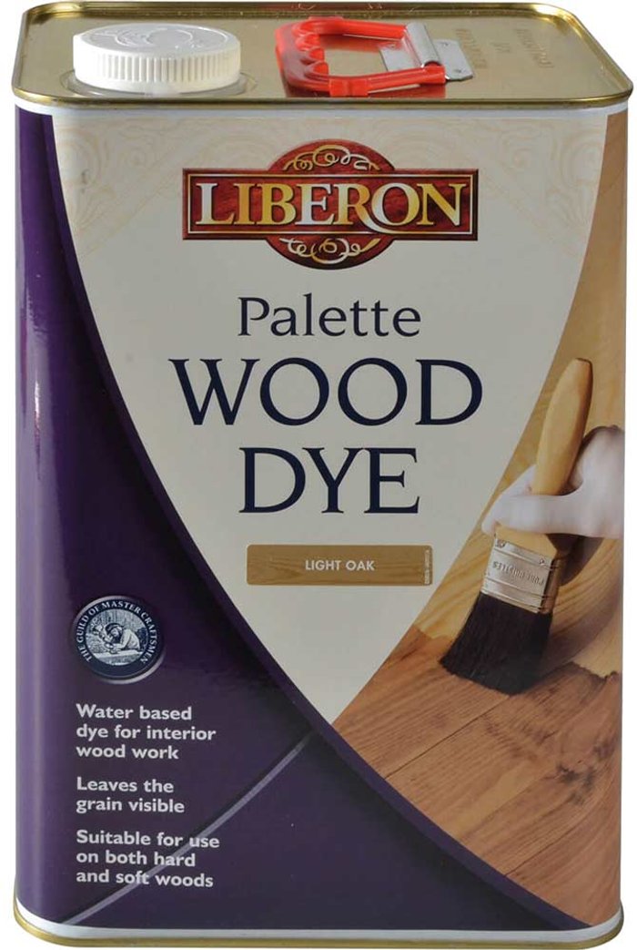 Tooled Up | Liberon Liberon Palette Wood Dye Light Oak 5l Liberon Liberon Palette Wood Dye Light Oak 5l