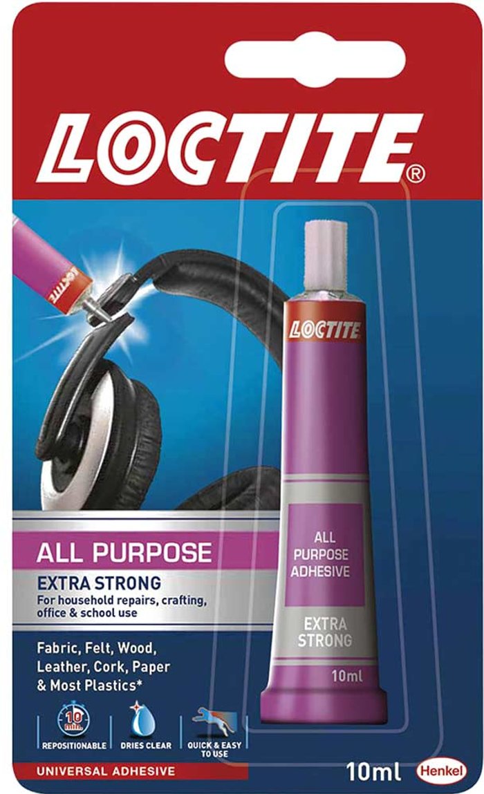 Tooled Up | Loctite Loctite All Purpose Clear Adhesive Tube 20ml Loctite Loctite All Purpose Clear Adhesive Tube 20ml