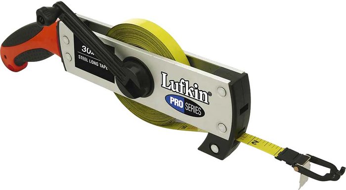 Tooled Up | Lufkin Lufkin Frame Tape Measure Imperial & Metric 100ft / 30m 13mm Lufkin Lufkin Frame Tape Measure Imperial & Metric 100ft / 30m 13mm