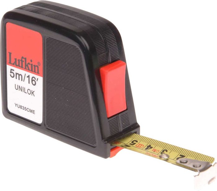 Tooled Up | Lufkin Lufkin Unilok Tape Measure Imperial & Metric 16ft / 5m 19mm Lufkin Lufkin Unilok Tape Measure Imperial & Metric 16ft / 5m 19mm