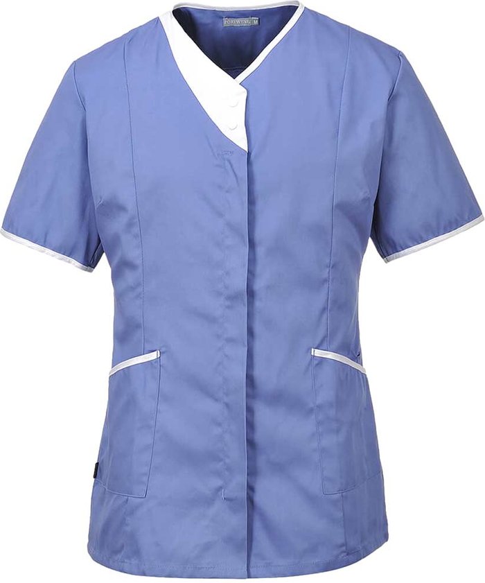 Tooled Up | Portwest Portwest Ladies Modern Work Tunic Blue L Portwest Portwest Ladies Modern Work Tunic Blue L