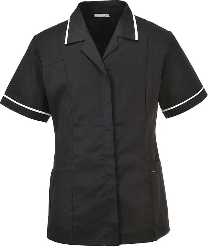 Tooled Up | Portwest Portwest Ladies Classic Work Tunic Black L Portwest Portwest Ladies Classic Work Tunic Black L