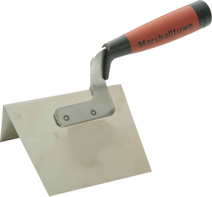 Tooled Up | Marshalltown Marshalltown Outside Corner Trowel 5inCH x 3 3/4inCH M25D Marshalltown Marshalltown Outside Corner Trowel 5inCH x 3 3/4inCH M25D