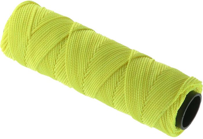 Tooled Up | Marshalltown Marshalltown Fluorescent Yellow Hi-viz Braided Nylon Masons Line 250ft Marshalltown Marshalltown Fluorescent Yellow Hi-viz Braided Nylon Masons Line 250ft