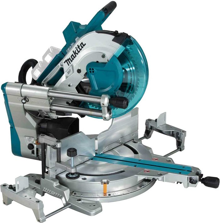Tooled Up | Makita Makita DLS211 Twin 18v LXT Cordless Brushless Mitre Saw 305mm No Batteries No Charger No Case Makita Makita DLS211 Twin 18v LXT Cordless Brushless Mitre Saw 305mm No Batteries No Charger No Case