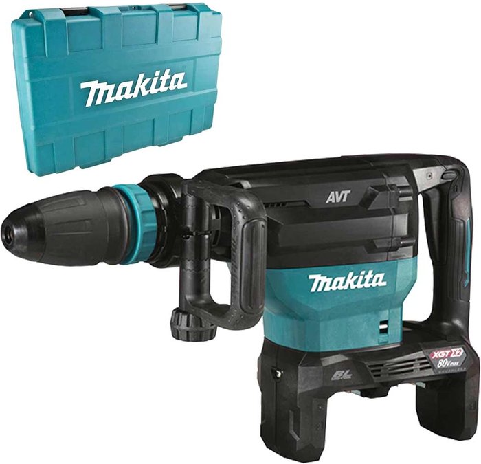 Tooled Up | Makita Makita HM002G Twin 40v Max XGT Cordless Brushless Demolition Hammer No Batteries No Charger Case Makita Makita HM002G Twin 40v Max XGT Cordless Brushless Demolition Hammer No Batteries No Charger Case