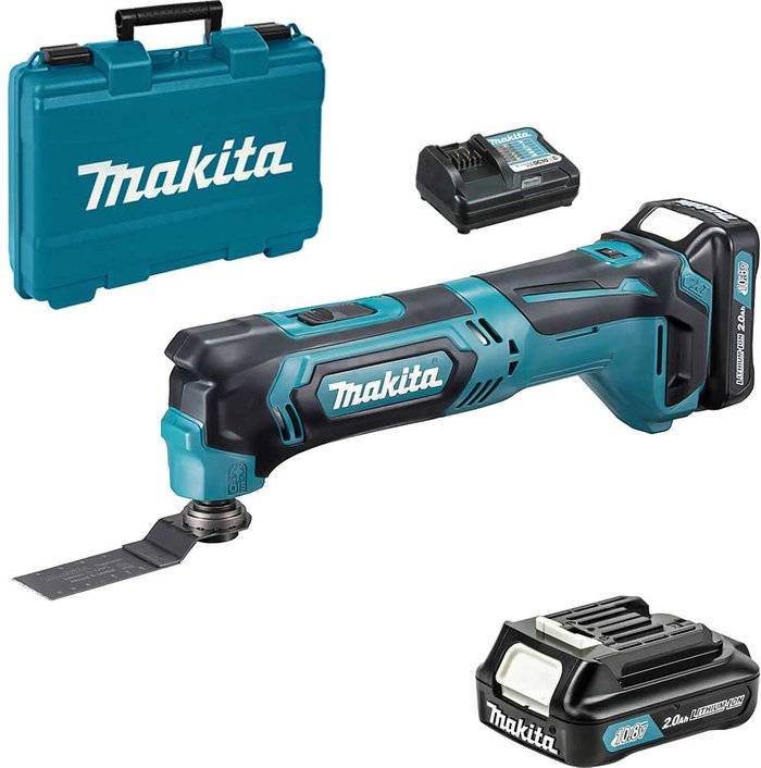 Tooled Up | Makita Makita TM30D 12v Max CXT Cordless Multi Tool 2 x 2ah Li-ion Charger Case Makita Makita TM30D 12v Max CXT Cordless Multi Tool 2 x 2ah Li-ion Charger Case