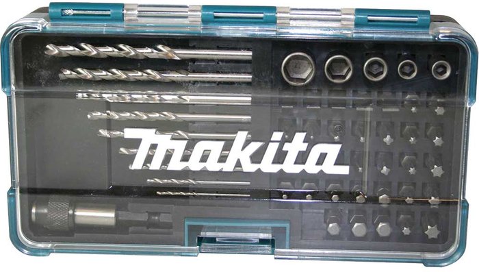 Tooled Up | Makita Makita 48 Piece Hss-G Drill Bit and Socket Set Makita Makita 48 Piece Hss-G Drill Bit and Socket Set