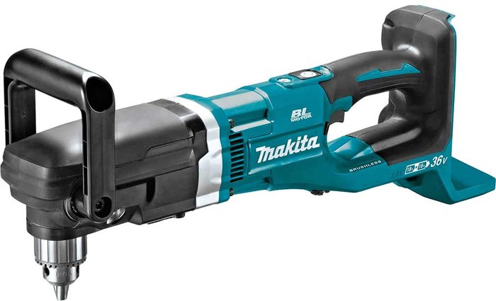 Tooled Up | Makita Makita DDA460 Twin 18v LXT Cordless Brushless Angle Drill No Batteries No Charger Case Makita Makita DDA460 Twin 18v LXT Cordless Brushless Angle Drill No Batteries No Charger Case