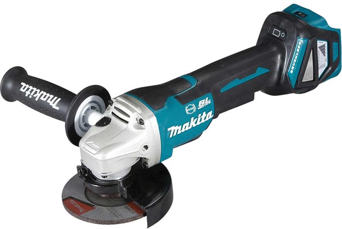 Tooled Up | Makita Makita 18V 115mm Lxt Brushless Paddle Switch Angle Grinder Body Only DGA467Z Makita Makita 18V 115mm Lxt Brushless Paddle Switch Angle Grinder Body Only DGA467Z