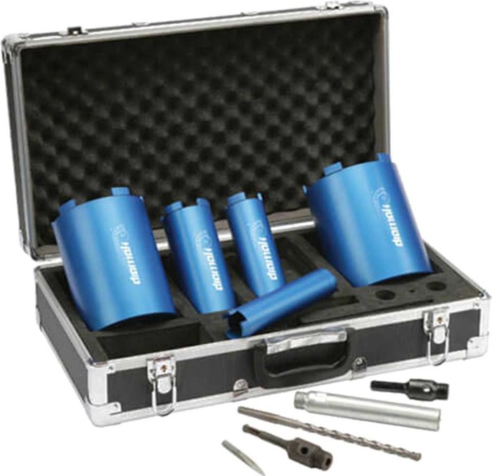 Tooled Up | Makita Makita 10 Piece Diamond Core Drill Bit Set Makita Makita 10 Piece Diamond Core Drill Bit Set