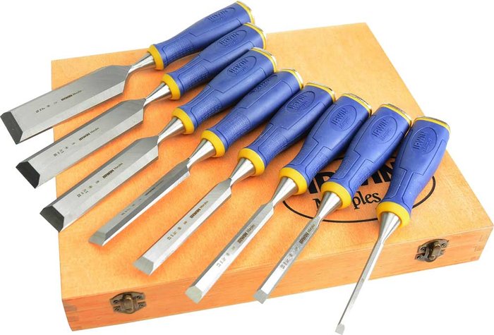 Tooled Up | Irwin Irwin Marples MS500 ProTouch All-Purpose Chisel Set - 8 Piece Irwin Irwin Marples MS500 ProTouch All-Purpose Chisel Set - 8 Piece