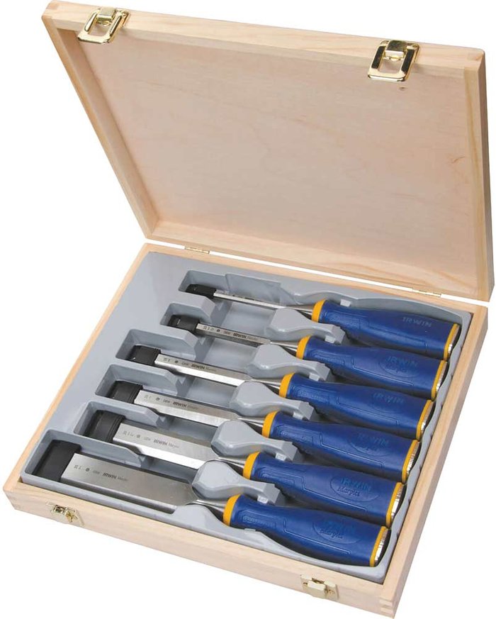 Tooled Up | Marples Marples MS500 6 Piece Bevel Edge Wood Chisel Set Marples Marples MS500 6 Piece Bevel Edge Wood Chisel Set