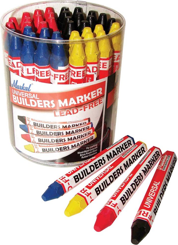 Tooled Up | Markal Markal Universal Builders Marker Crayon Assorted Pack of 48 Markal Markal Universal Builders Marker Crayon Assorted Pack of 48