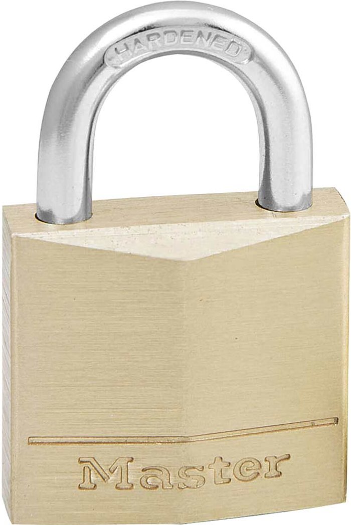 Tooled Up | MASTER LOCK Master Lock - 130 Solid Brass 30mm Padlock 4 Pin MASTER LOCK Master Lock - 130 Solid Brass 30mm Padlock 4 Pin