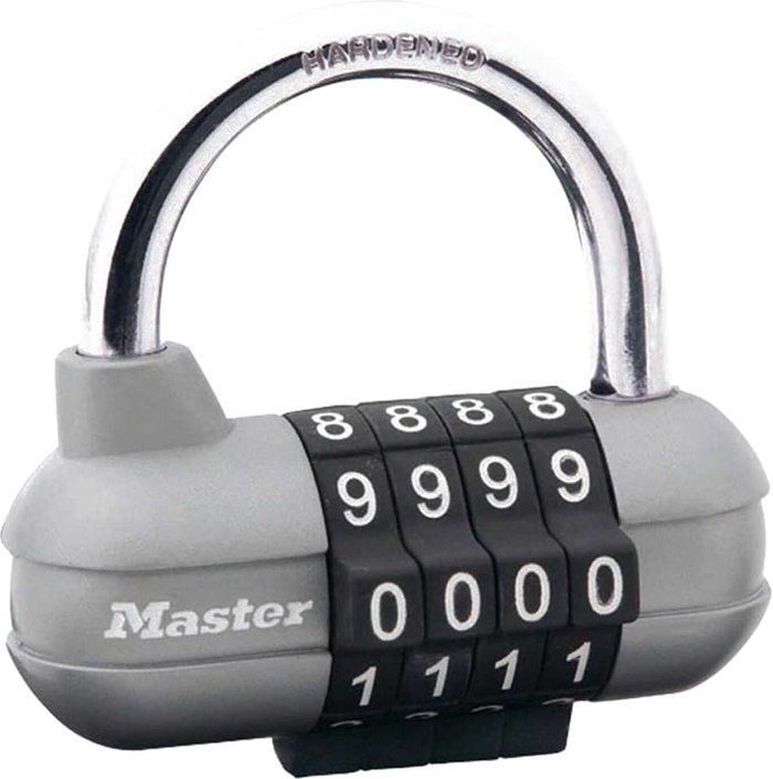 Tooled Up | MASTER LOCK Master Lock - 1520 Die Cast 64mm Padlock - 4 Digit MASTER LOCK Master Lock - 1520 Die Cast 64mm Padlock - 4 Digit