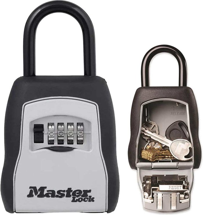 Tooled Up | Masterlock Masterlock Portable Shackled Combination Key Safe Masterlock Masterlock Portable Shackled Combination Key Safe