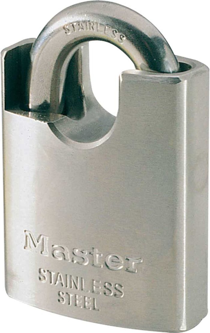 Tooled Up | Masterlock Masterlock Marine Padlock Shrouded Shackle 50mm Standard Masterlock Masterlock Marine Padlock Shrouded Shackle 50mm Standard