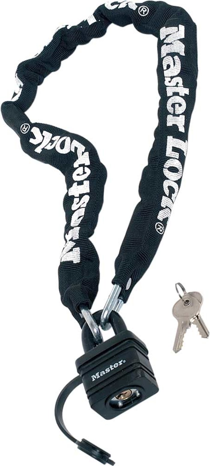 Tooled Up | Masterlock Master Lock Weather Resistant Security Chain and Padlock 6mm 900mm Masterlock Master Lock Weather Resistant Security Chain and Padlock 6mm 900mm