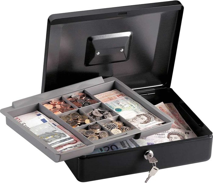 Tooled Up | MASTER LOCK CB-12ML Medium Cash Box with Keyed Lock - Master Lock MASTER LOCK CB-12ML Medium Cash Box with Keyed Lock - Master Lock