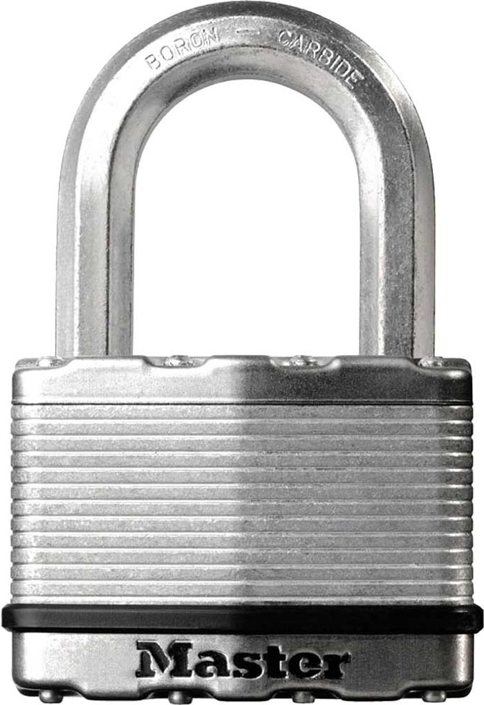 Tooled Up | Masterlock Masterlock Excell Laminated Steel Padlock 50mm Standard Masterlock Masterlock Excell Laminated Steel Padlock 50mm Standard