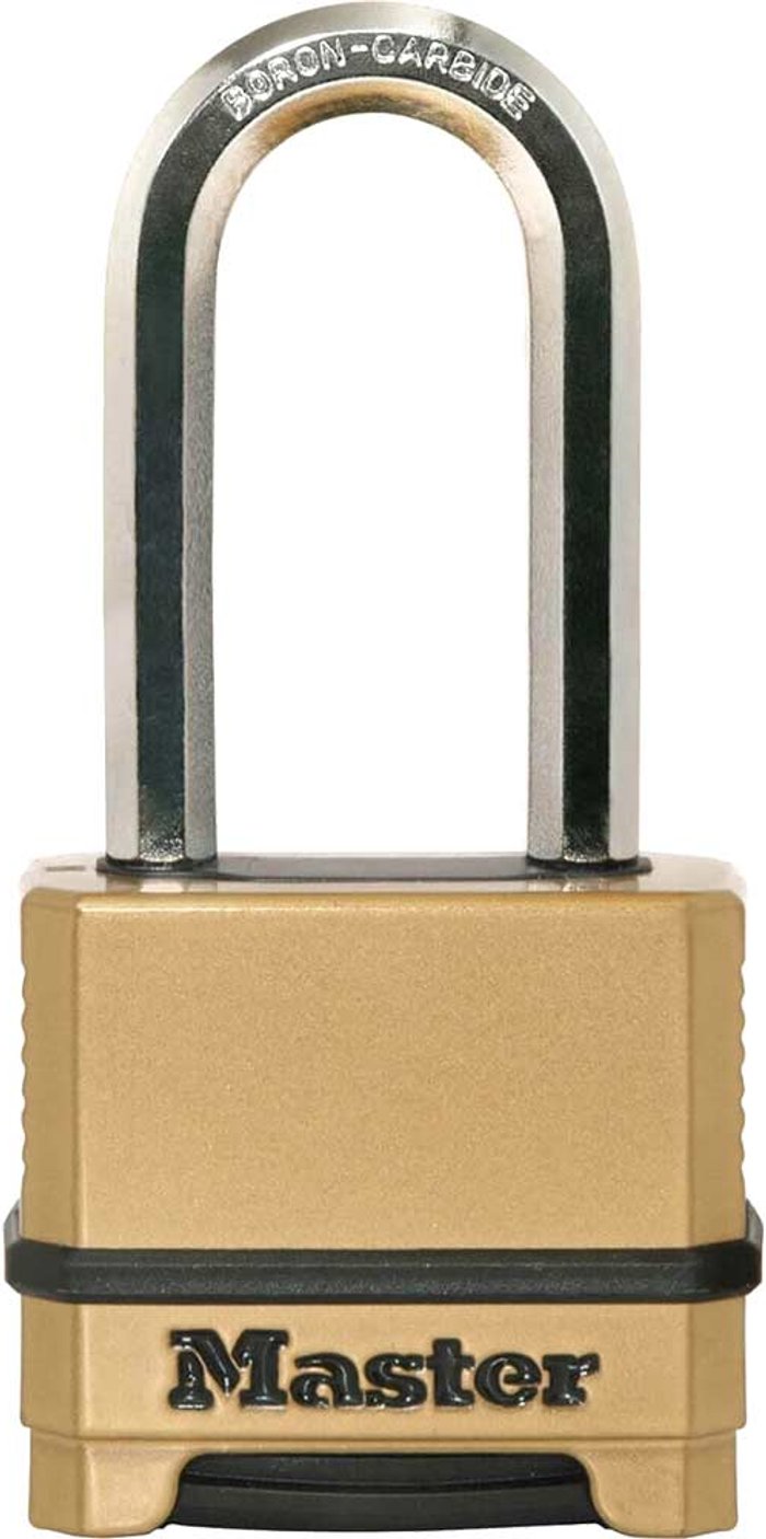 Tooled Up | Masterlock Masterlock Excell Combination Padlock 50mm Extra Long Masterlock Masterlock Excell Combination Padlock 50mm Extra Long