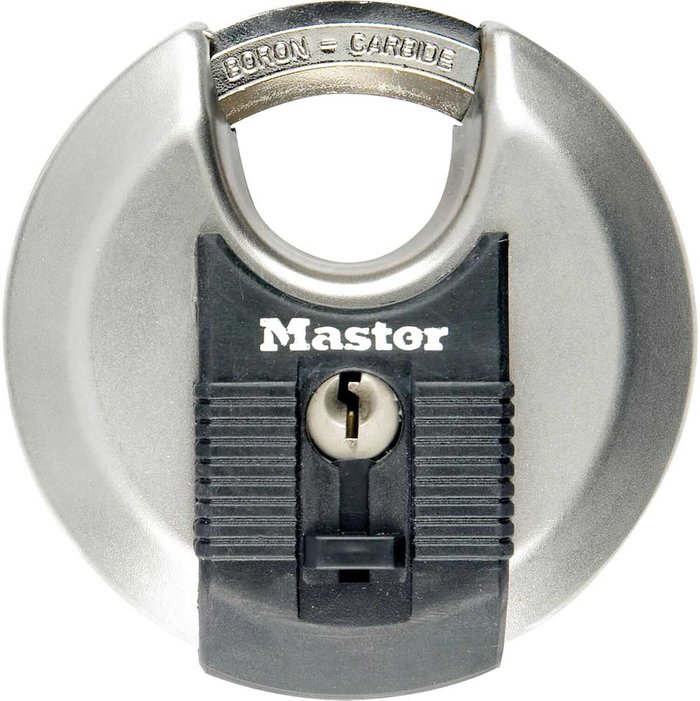 Tooled Up | MASTER LOCK Excell� Stainless Steel Discus 80mm Padlock MLKM50 MASTER LOCK Excell� Stainless Steel Discus 80mm Padlock MLKM50