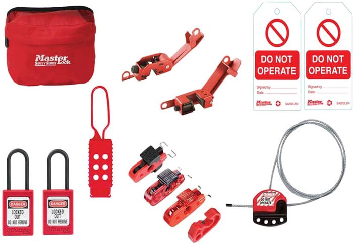 Tooled Up | Masterlock Master Lock 13 Piece General Maintaince Lockout and Tagout Kit Masterlock Master Lock 13 Piece General Maintaince Lockout and Tagout Kit