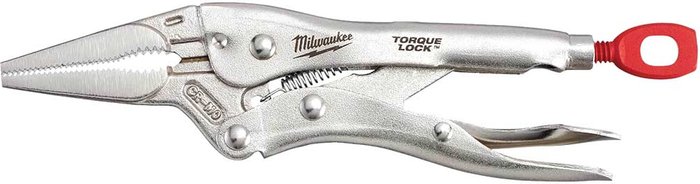 Tooled Up | Milwaukee Milwaukee Torque Long Nose Locking Pliers 150mm Milwaukee Milwaukee Torque Long Nose Locking Pliers 150mm