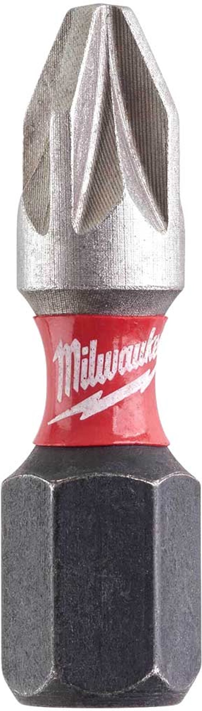 Tooled Up | Milwaukee Milwaukee Shockwave Impact Duty Pozi Screwdriver Bits PZ2 25mm Pack of 25 Milwaukee Milwaukee Shockwave Impact Duty Pozi Screwdriver Bits PZ2 25mm Pack of 25