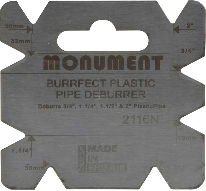 Tooled Up | Monument Monument 2116N Burrfect Pipe Deburrer Monument Monument 2116N Burrfect Pipe Deburrer