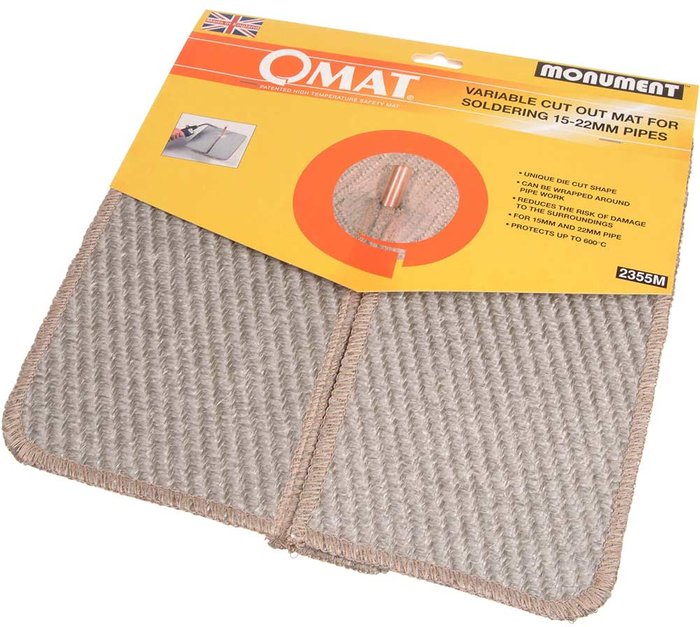 Tooled Up | Monument Monument OMAT Plumbers Soldering Matt 250mm 250mm Monument Monument OMAT Plumbers Soldering Matt 250mm 250mm