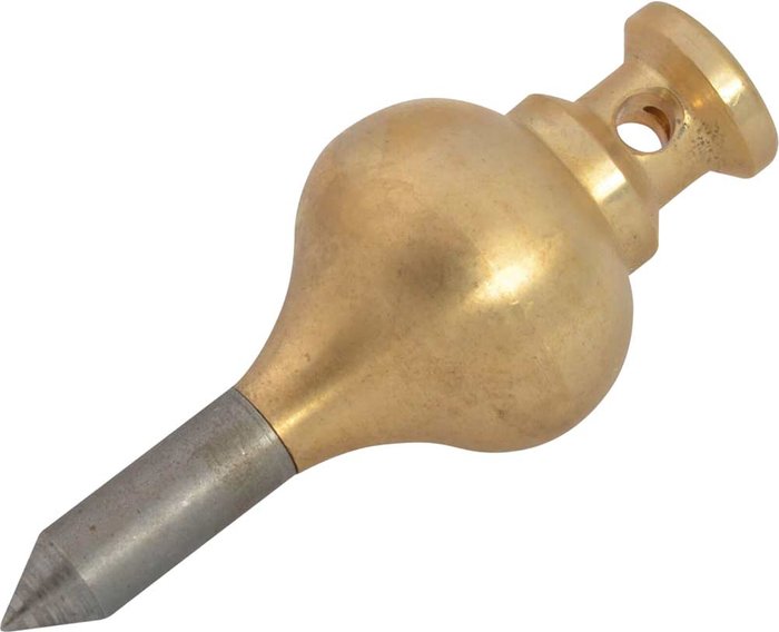 Tooled Up | Monument Monument Brass Plumb Bob 2.2kg Monument Monument Brass Plumb Bob 2.2kg