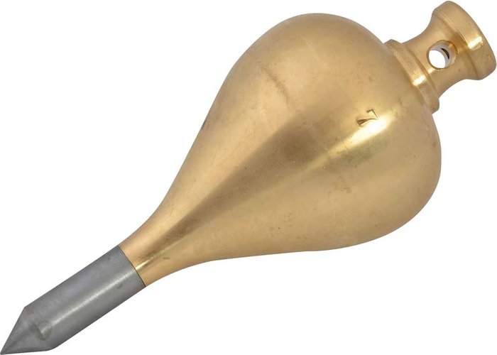 Tooled Up | Monument Monument Brass Plumb Bob 4.5kg Monument Monument Brass Plumb Bob 4.5kg