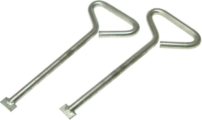Tooled Up | Monument Monument Manhole Cover Lift Keys 300mm Pack of 2 Monument Monument Manhole Cover Lift Keys 300mm Pack of 2