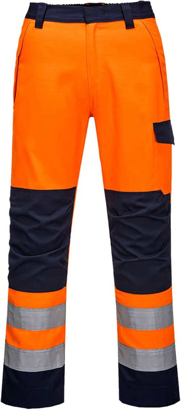 Tooled Up | Portwest Portwest MV36 Modaflame Hvo trousers Orange / Navy L 31 Portwest Portwest MV36 Modaflame Hvo trousers Orange / Navy L 31