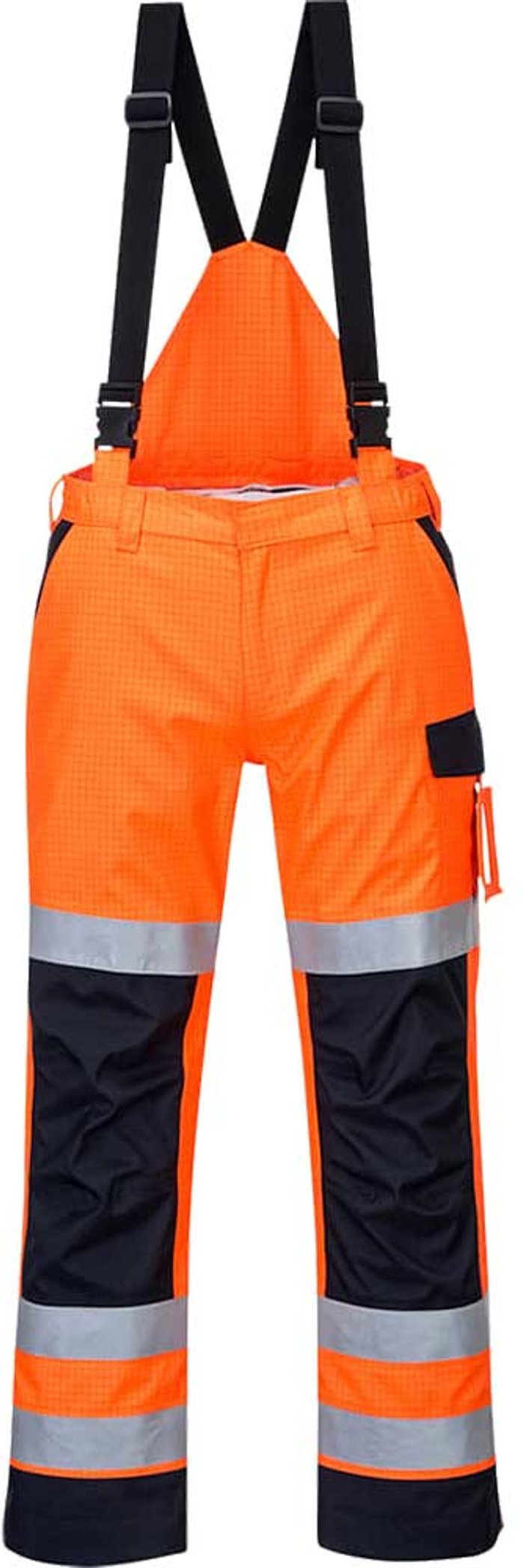 Tooled Up | Portwest Portwest MV71 Modaflame Multi Arc Trousers Orange / Navy M 31 Portwest Portwest MV71 Modaflame Multi Arc Trousers Orange / Navy M 31