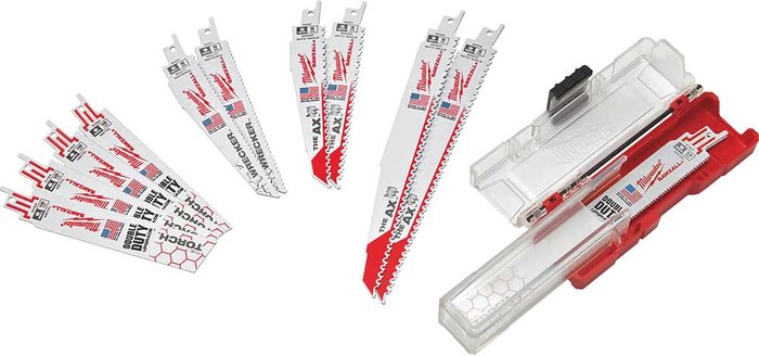 Tooled Up | Milwaukee Milwaukee Sawzall 12 Piece Reciprocating Sabre Saw Blade Set Milwaukee Milwaukee Sawzall 12 Piece Reciprocating Sabre Saw Blade Set