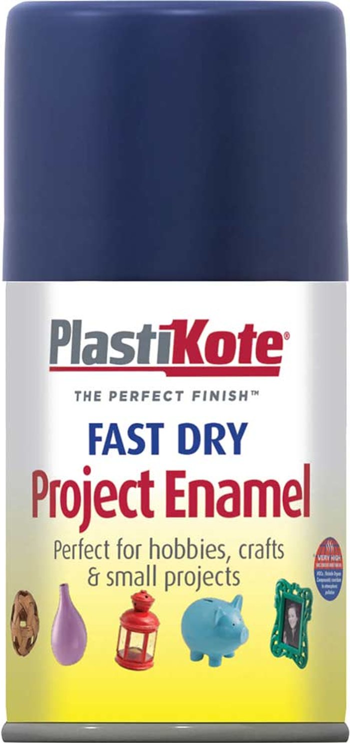 Tooled Up | Plastikote Plastikote Dry Enamel Aerosol Spray Paint Night Blue 100ml Plastikote Plastikote Dry Enamel Aerosol Spray Paint Night Blue 100ml
