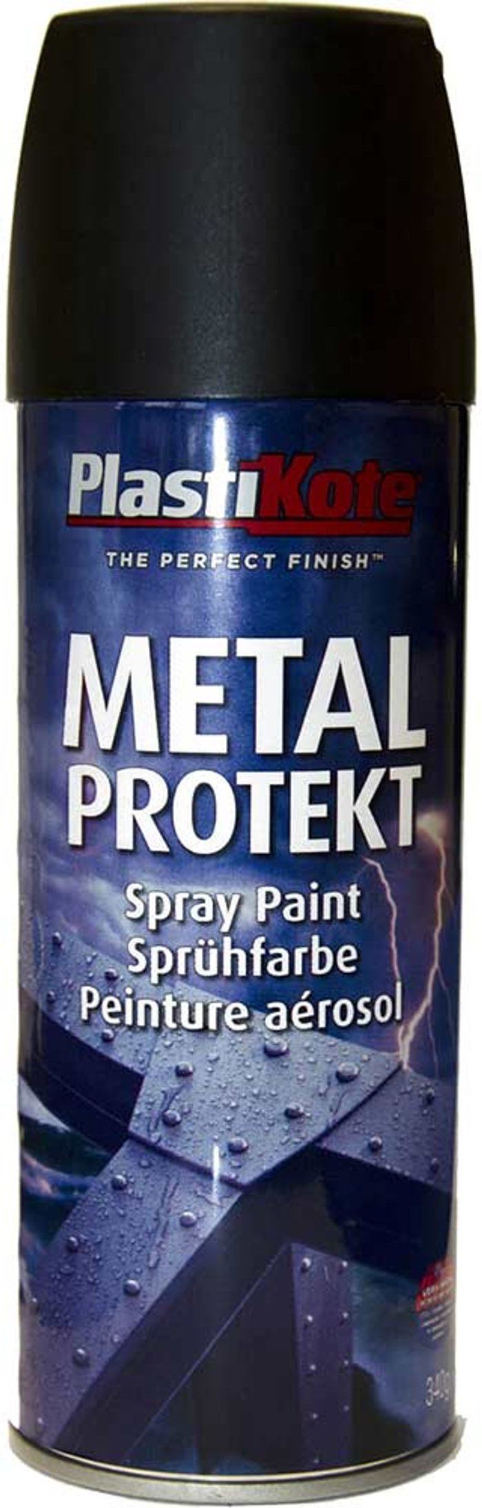 Tooled Up | Plastikote Plastikote Metal Protekt Aerosol Spray Paint Matt Black 400ml Plastikote Plastikote Metal Protekt Aerosol Spray Paint Matt Black 400ml