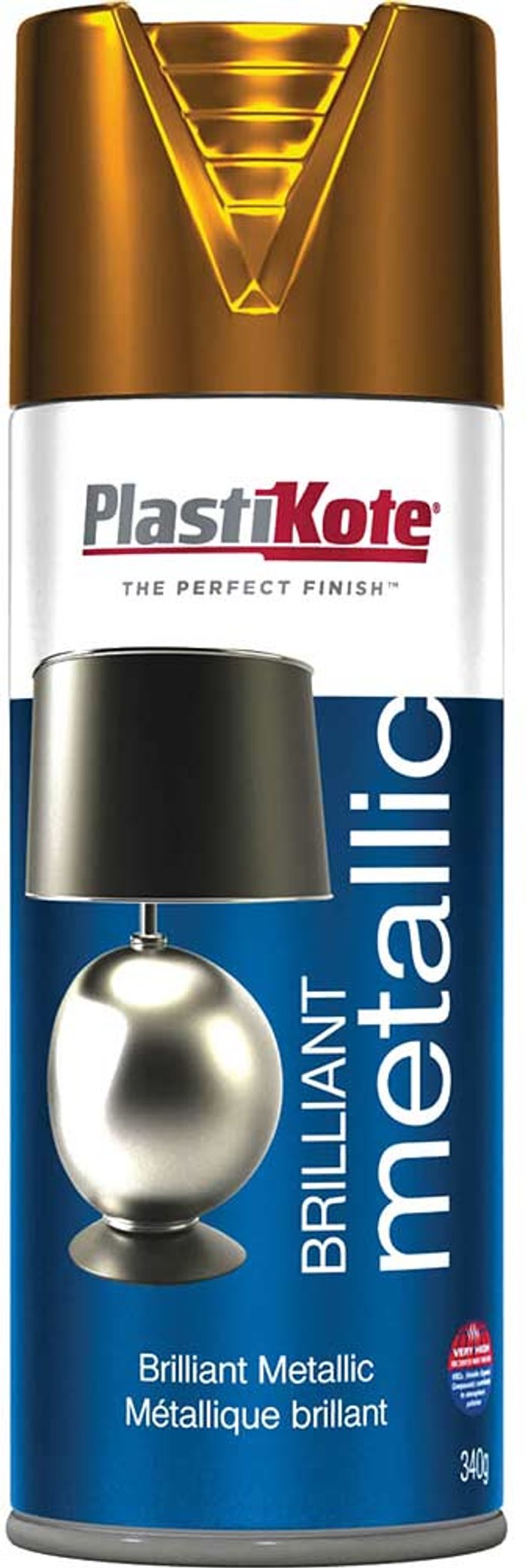 Tooled Up | Plastikote Plastikote Brilliant Metallic Aerosol Spray Paint Copper 400ml Plastikote Plastikote Brilliant Metallic Aerosol Spray Paint Copper 400ml
