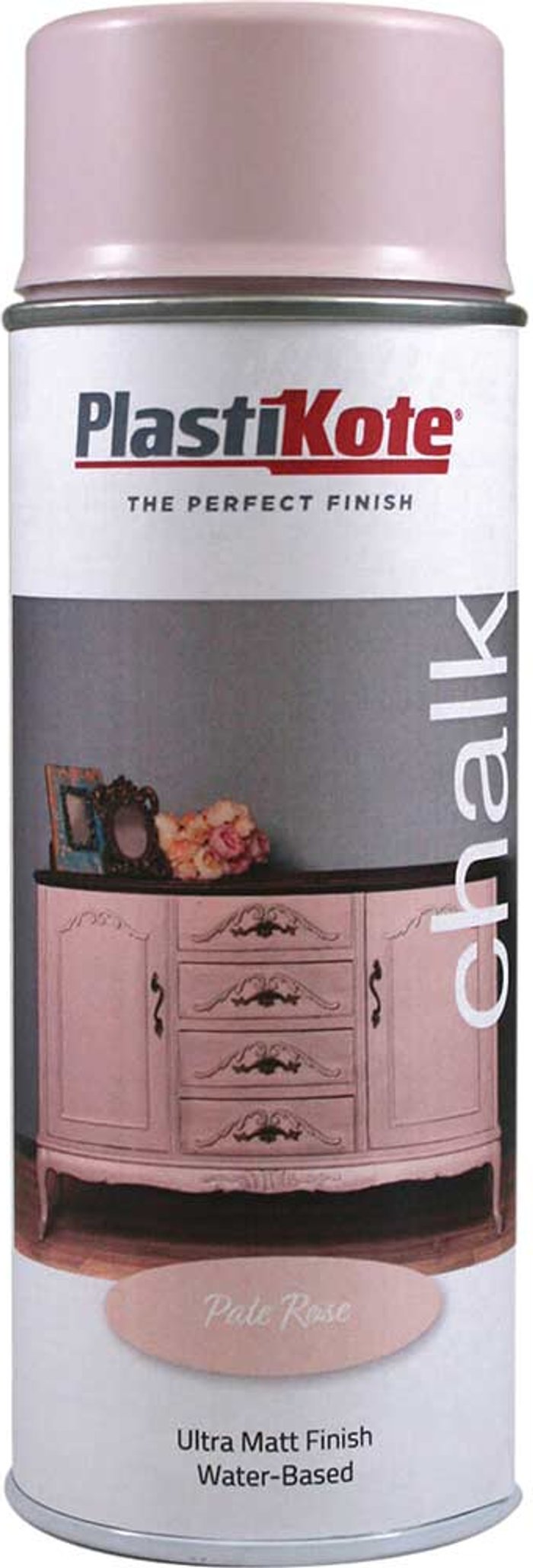 Tooled Up | Plastikote Plasti-Kote Chalk Finish Spray Pale Rose 400ml Plastikote Plasti-Kote Chalk Finish Spray Pale Rose 400ml