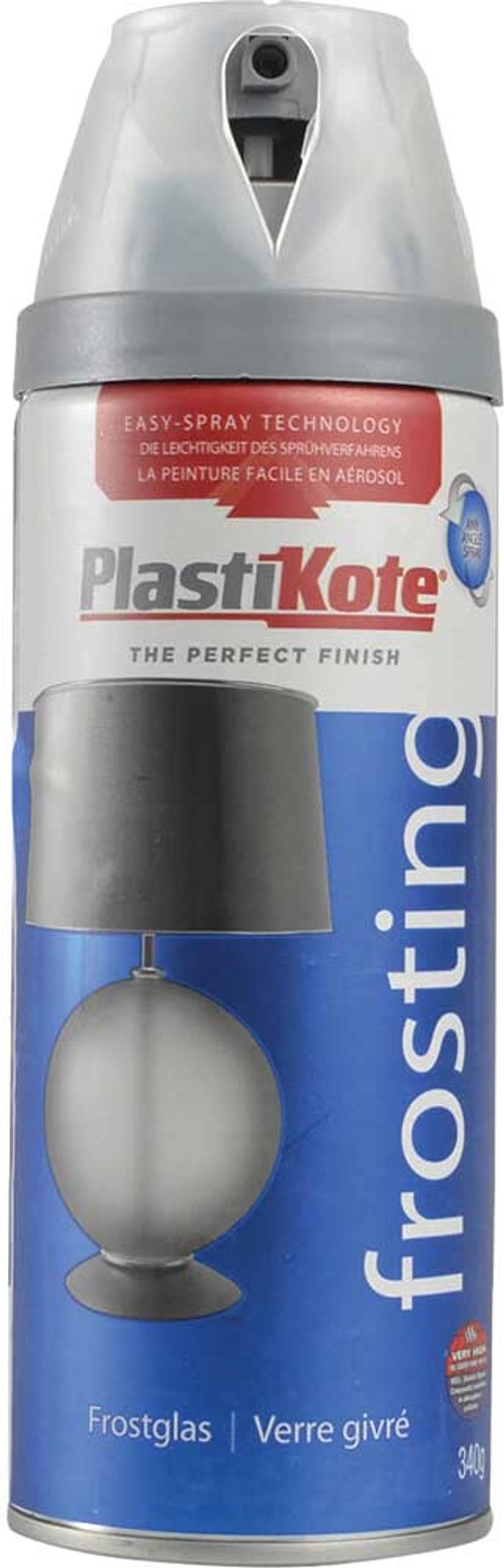 Tooled Up | Plastikote Plastikote Glass Frosting Aerosol Spray 400ml Plastikote Plastikote Glass Frosting Aerosol Spray 400ml
