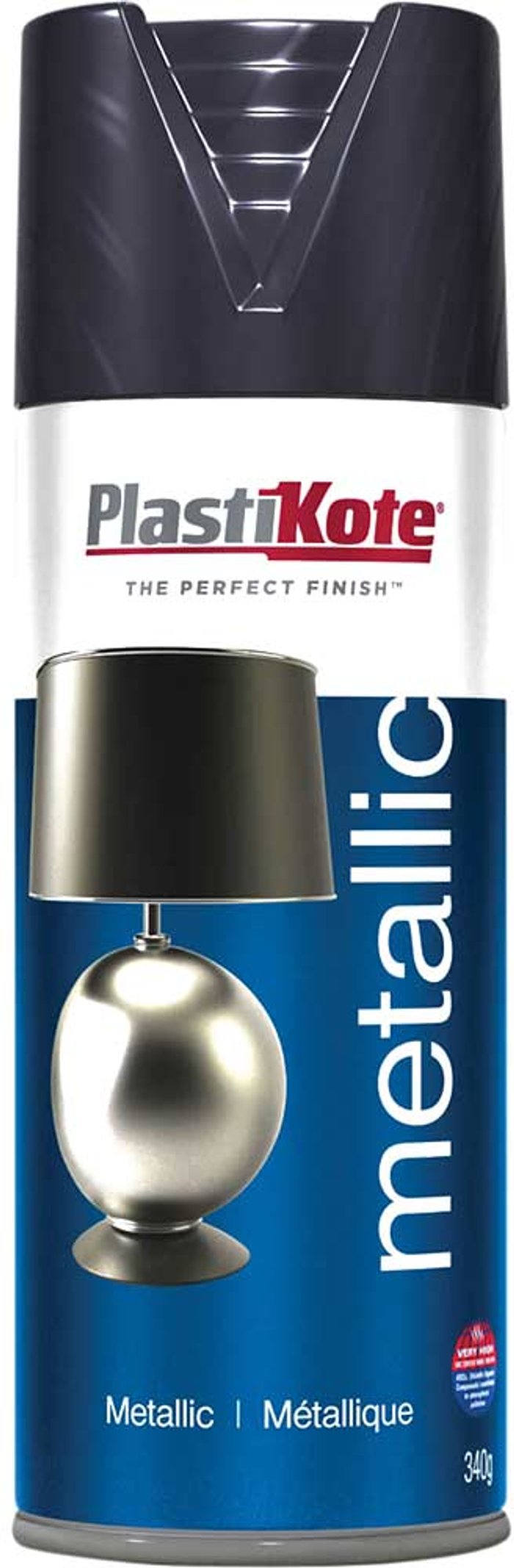 Tooled Up | Plastikote Plastikote Metallic Aerosol Spray Paint Graphite 400ml Plastikote Plastikote Metallic Aerosol Spray Paint Graphite 400ml